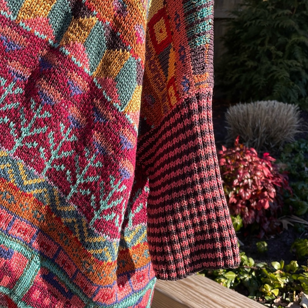 Peruvian Connection Sampler Cardigan - Picture 4 of 15